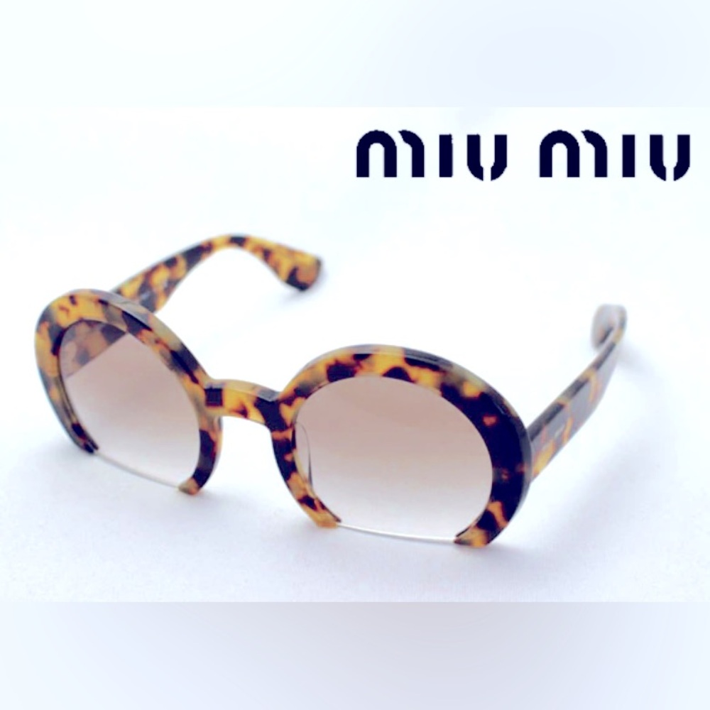 Miu Miu Tortoise Shell Sunglasses